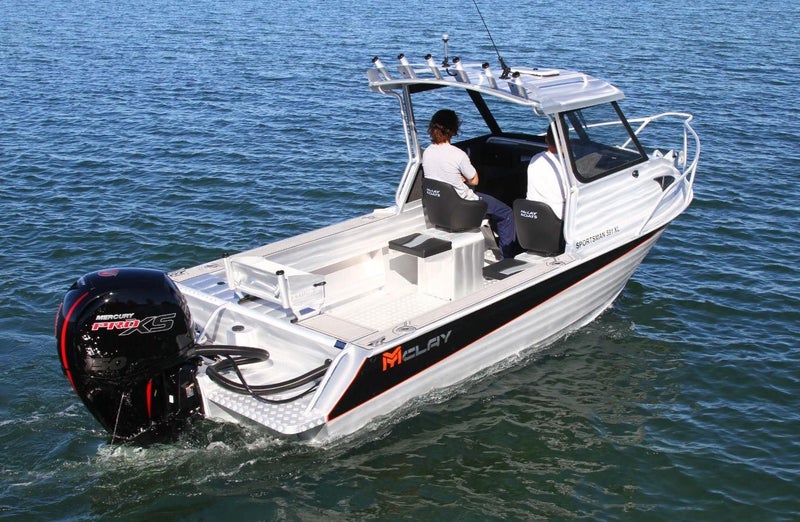 2023 McLay Sportsman 591 Hardtop Base Boat, Motor and Trailer
